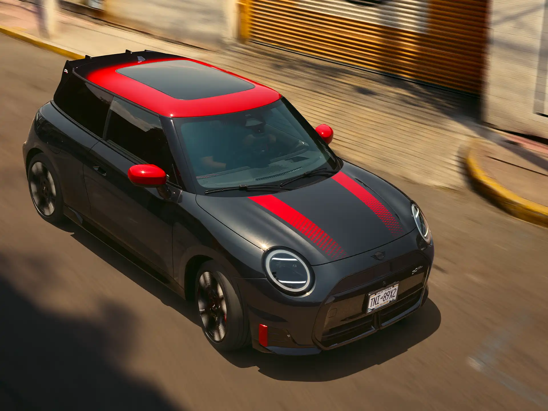 MINI John Cooper Works - J01 Vista superior JCW