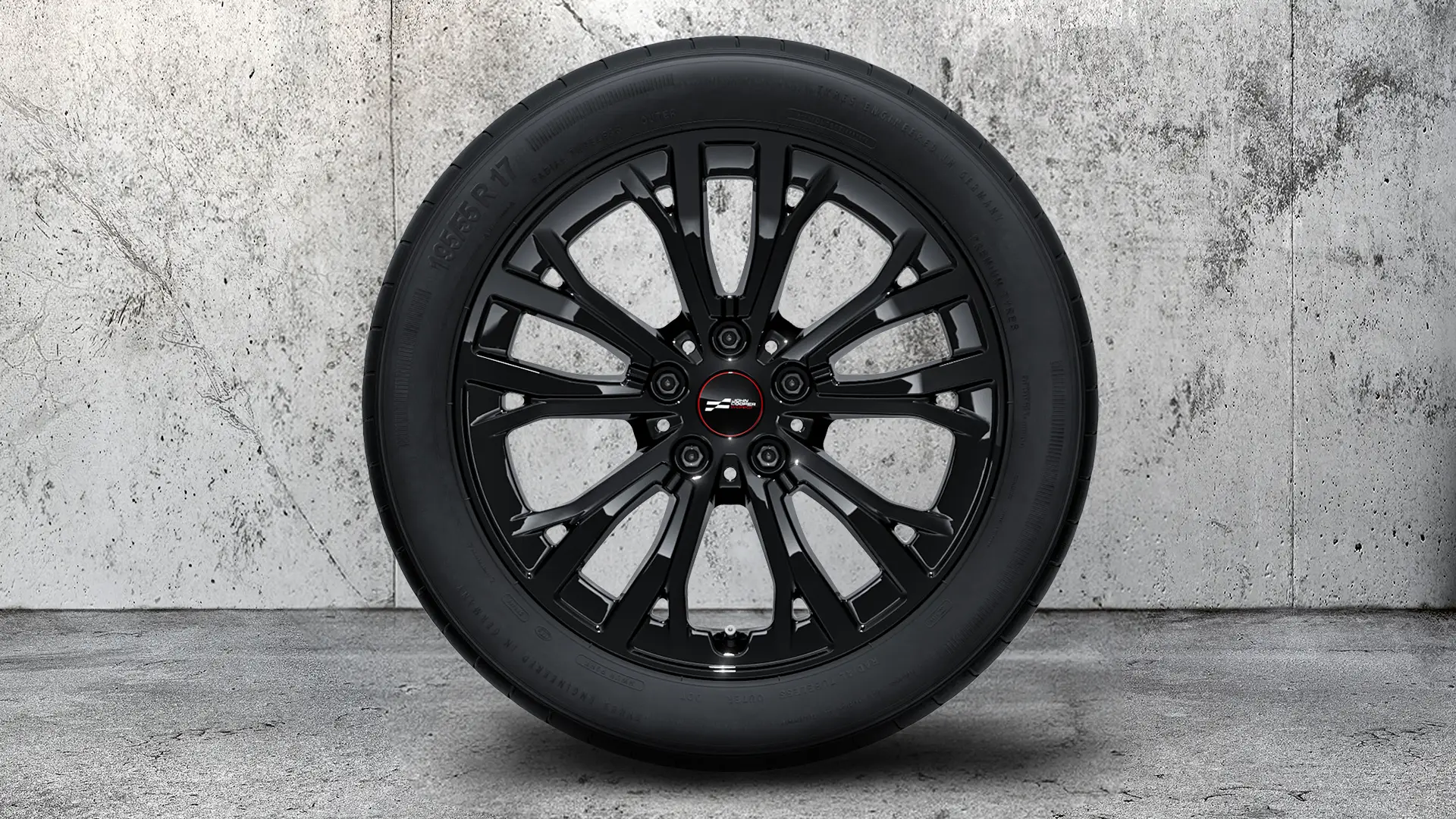 JANTES DE LIGA LEVE JCW STAR SPOKE 991 DE 17" (JET BLACK).