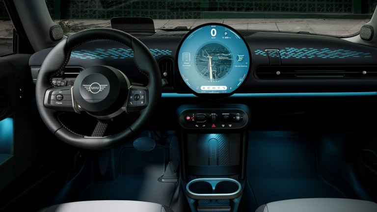 MINI Cooper 3 portas - interior - galeria experience modes - volante